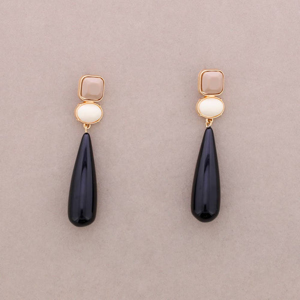 Resin Drop Pendant Earrings