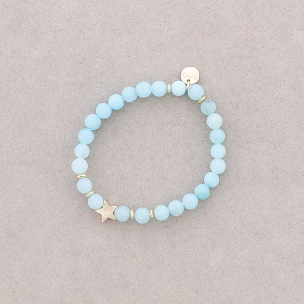 6Mm Stone Elastic Bracelet