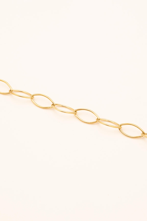 Large Chain Link Bracelet