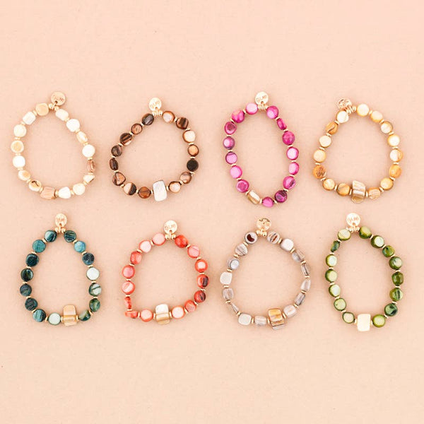 Bracelet Mother-of-Pearl Beads