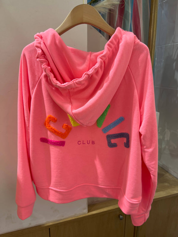 Elodie Iconic Multicolored Hooded Sweatshirt