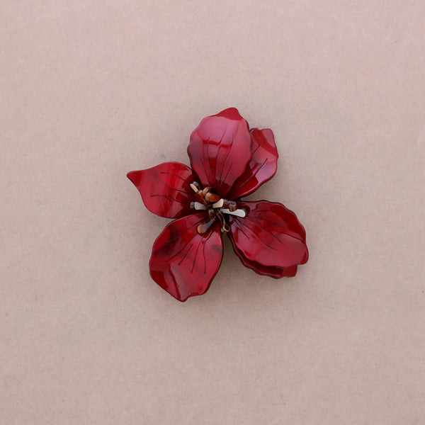 Resin Flower Brooch