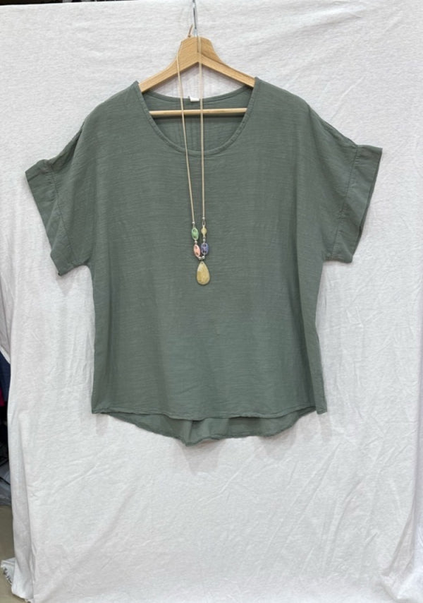 Cotton & Linen Tee