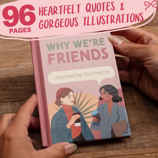 Why We're Friends Book