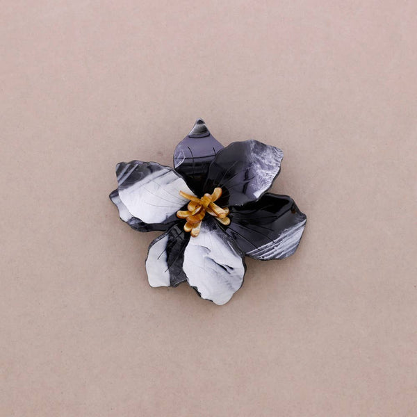 Resin Flower Brooch