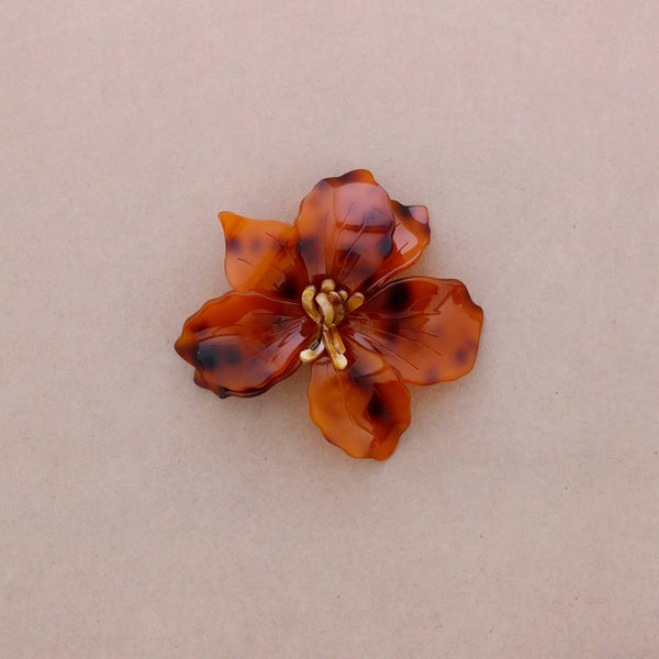 Resin Flower Brooch