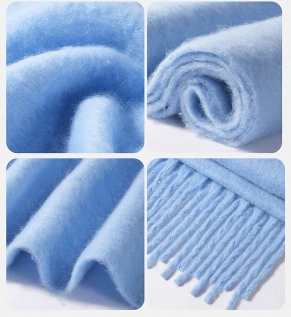 Plain Colour Blanket Scarf