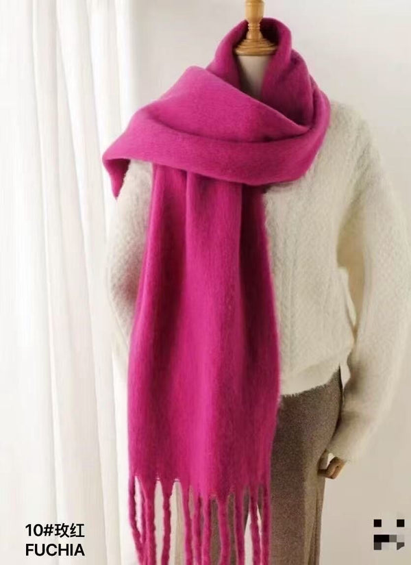 Plain Colour Blanket Scarf