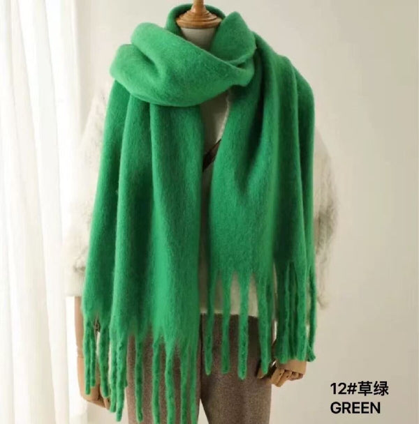 Plain Colour Blanket Scarf