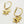 Load image into Gallery viewer, Multi Star Gold earrings
