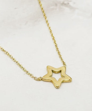 Star charm necklace