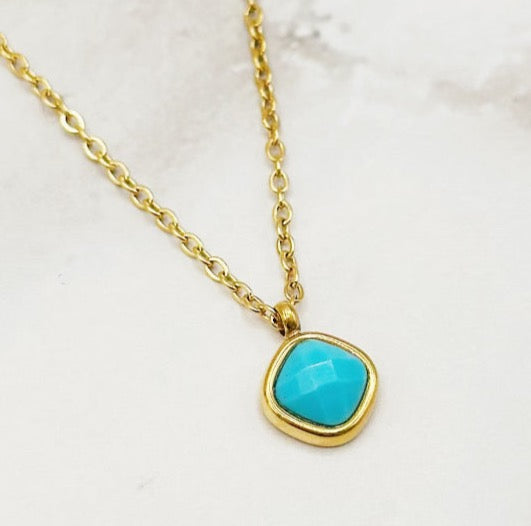 Blue Stone Pendant