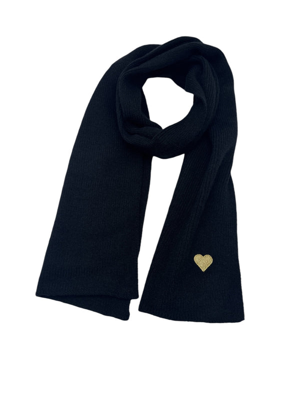 Hat & Scarf Set w/Heart