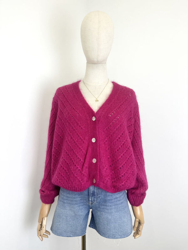 Mohair Cardigan