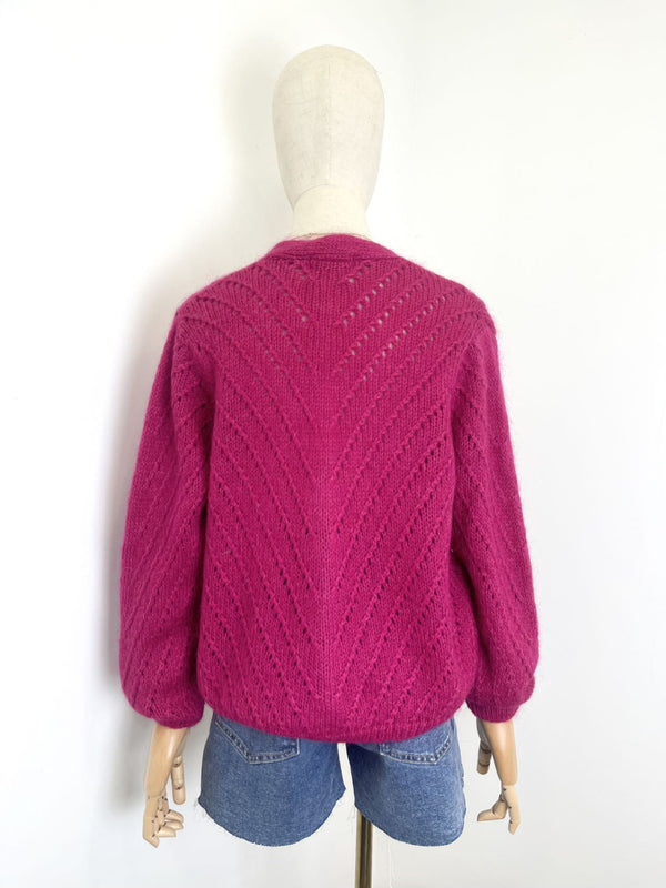 Mohair Cardigan