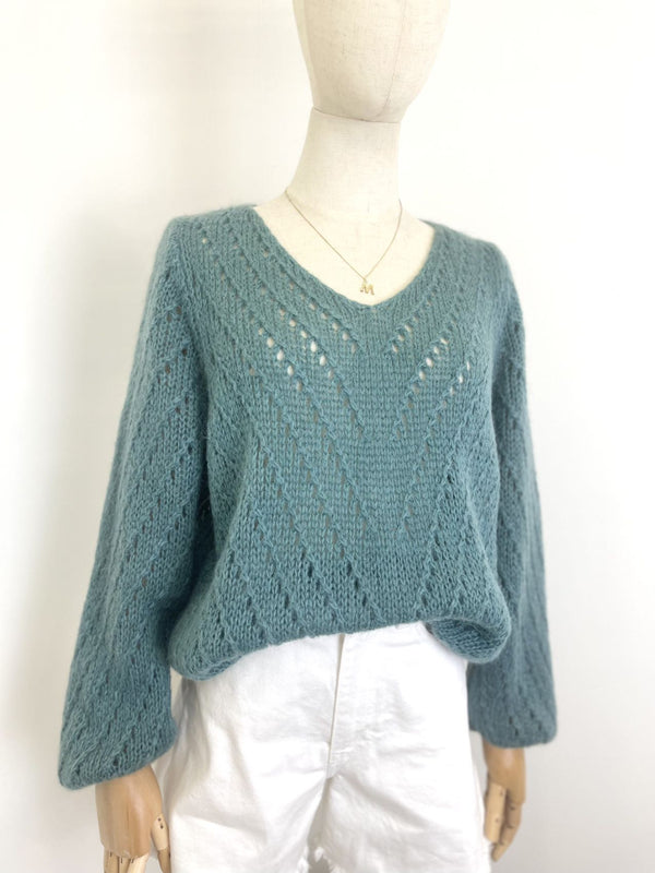 Knitted Mohair Sweater