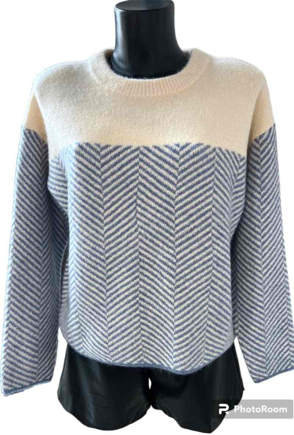 Jacquard Knit Sweater