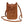 Load image into Gallery viewer, Brown italian leather phone crossbody bag in colour tan
