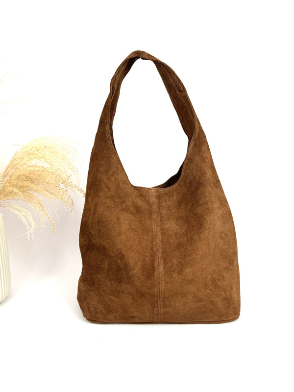 Italian Suede Leather Sling Bag