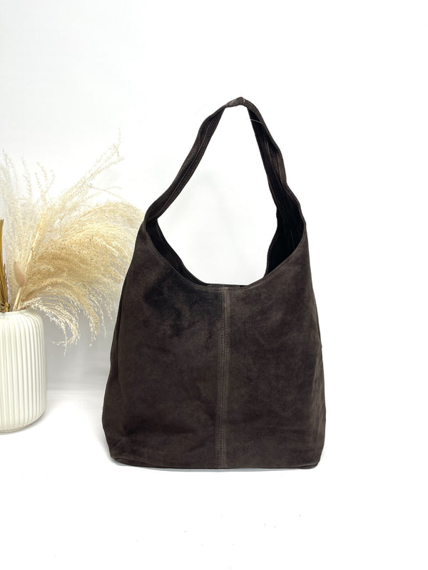 Italian Suede Leather Sling Bag