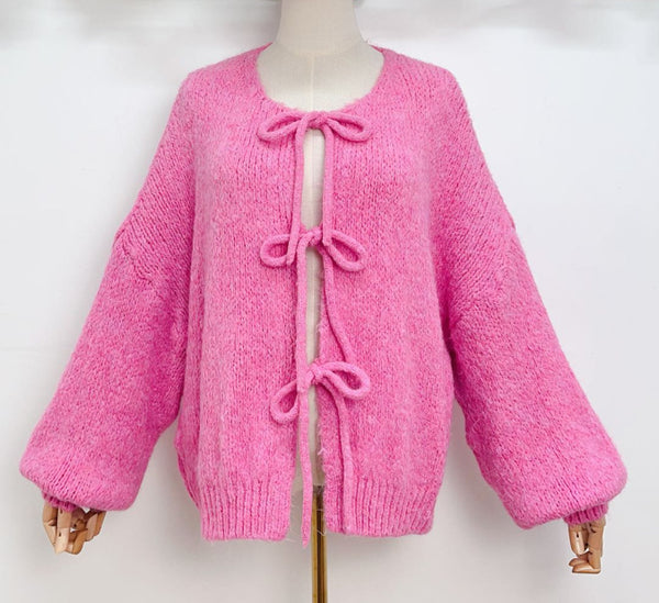 Bow Cardigan