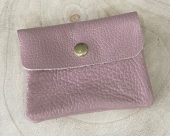 Leather Card & Coin Purse
