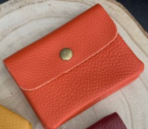 Leather Card & Coin Purse